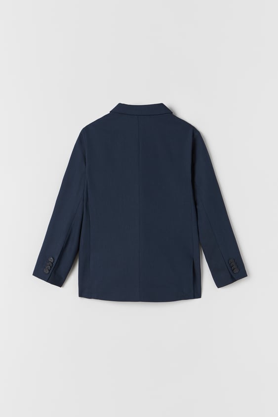 TEXTURED WEAVE SUIT JACKET