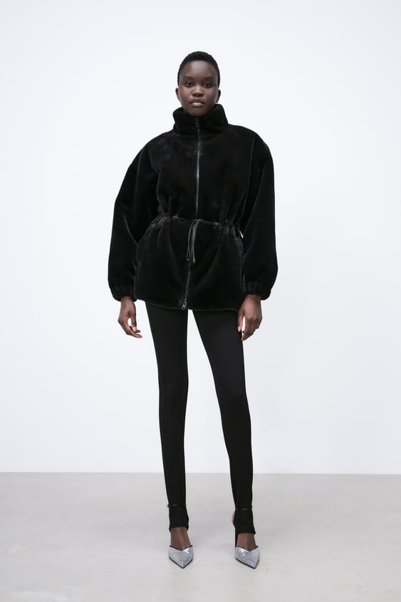 FAUX FUR JACKET