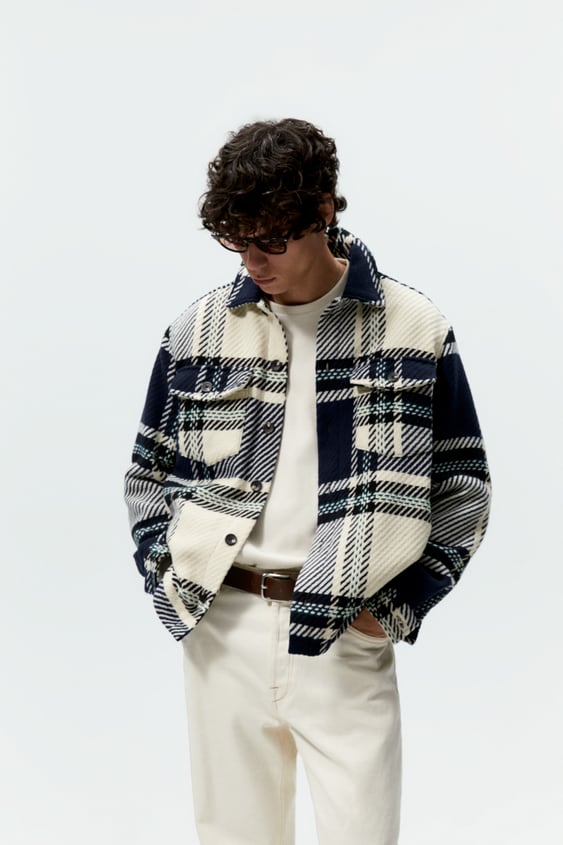 PLAID OVERSHIRT
