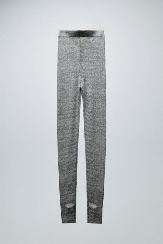 WOOL AND ALPACA BLEND LEGGINGS LIMITED EDITION
