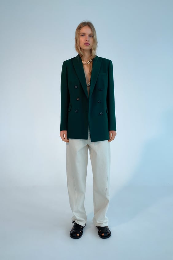 TAILORED DOUBLE BREASTED BLAZER
