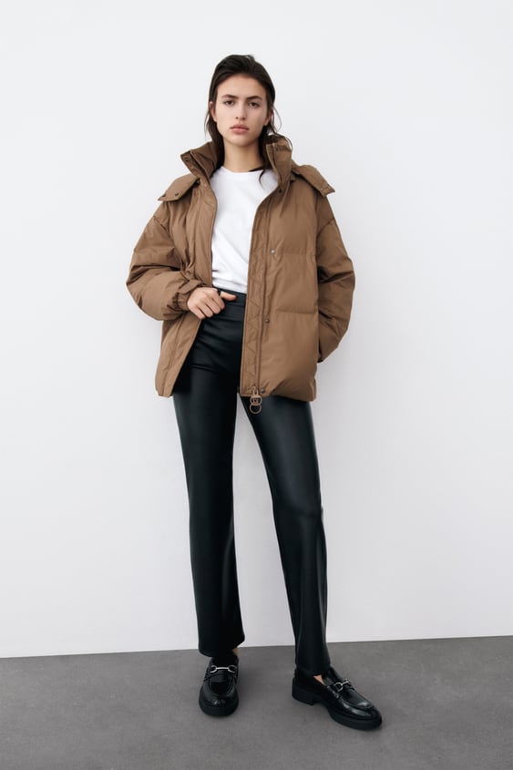 HOODED QUILTED JACKET