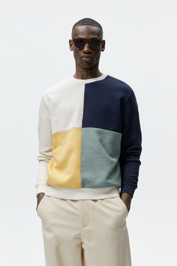 PATCHWORK SWEATSHIRT