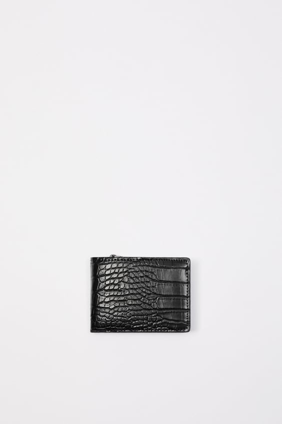 ANIMAL PRINT CARD WALLET