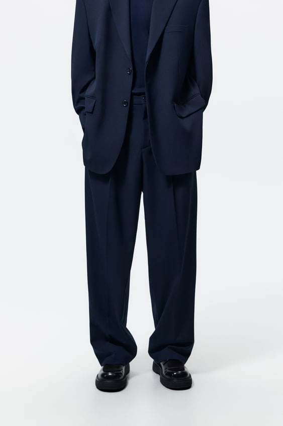 RELAXED SUIT PANTS