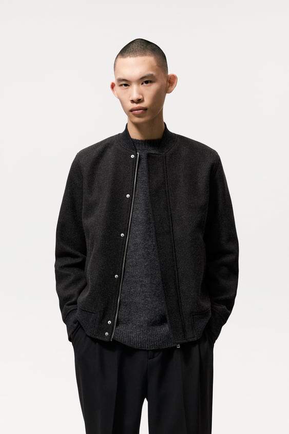 BASIC BOMBER JACKET