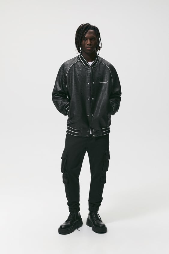 SOFT DENIM CARGO PANTS