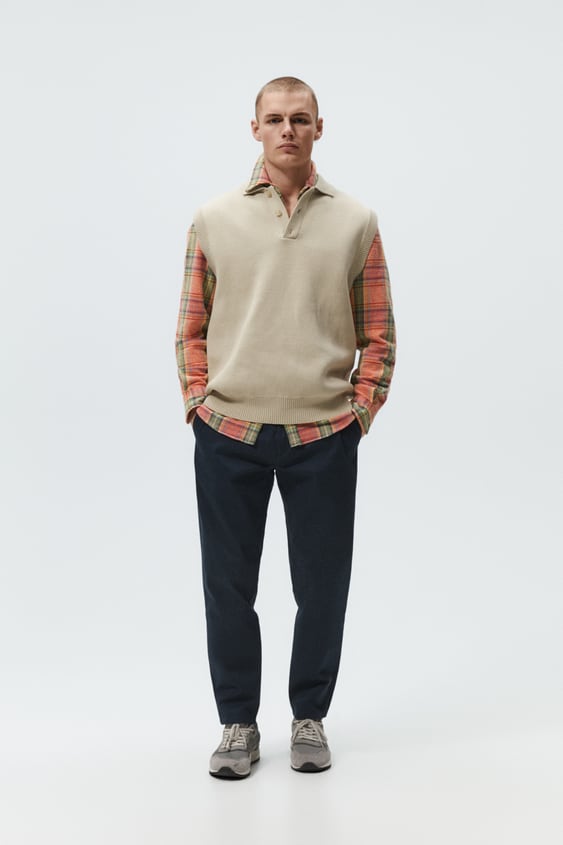 TAPERED FIT CHINO PANTS