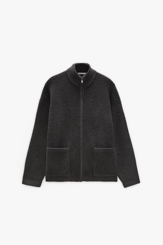 ZIP CARDIGAN