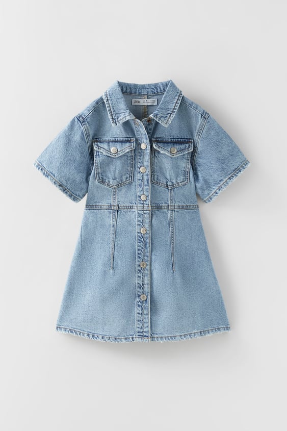 DENIM SHIRT DRESS