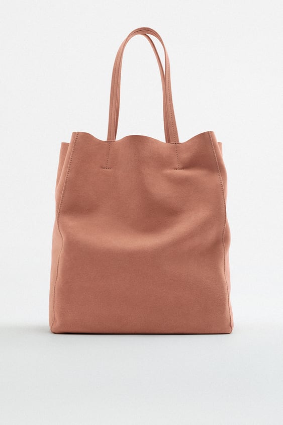 EVERYDAY SPLIT LEATHER TOTE BAG