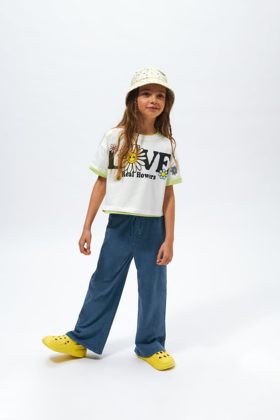 WASHED PANTS WITH POCKETS