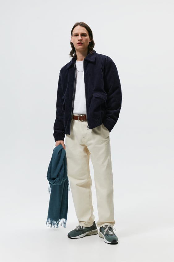 WIDE FIT CHINO PANTS