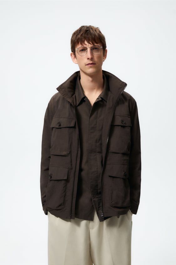 TECHNICAL JACKET WITH POCKETS