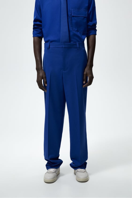 STRAIGHT SUIT PANTS
