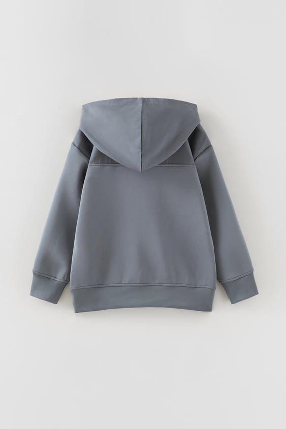 SPORTY NEOPRENE SWEATSHIRT