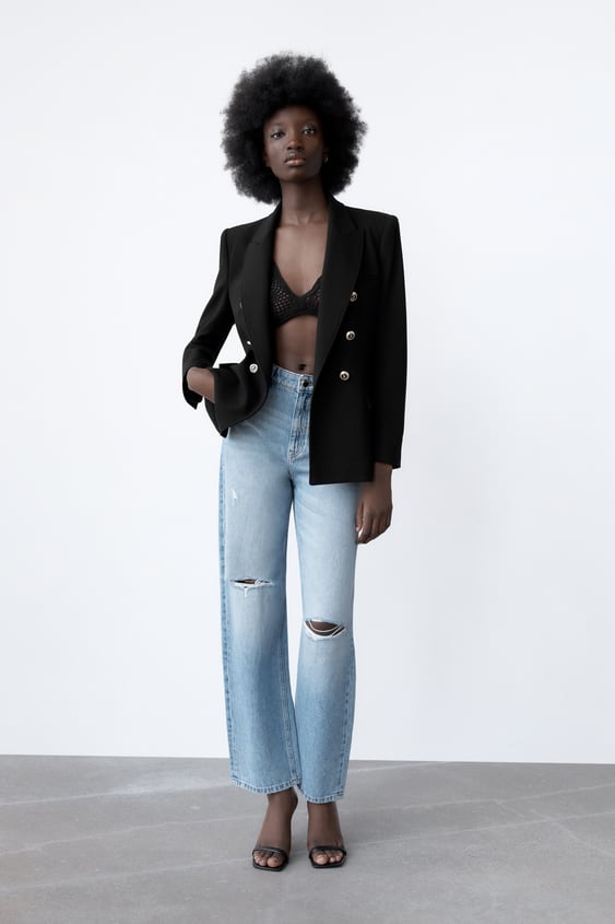 TAILORED DOUBLE BREASTED BLAZER