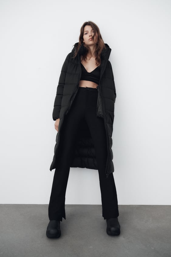 PACKABLE WATER REPELLENT PUFFER COAT