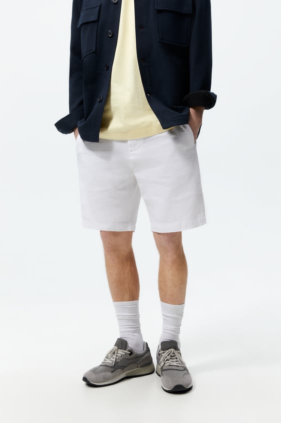 LINEN - COTTON SHORTS