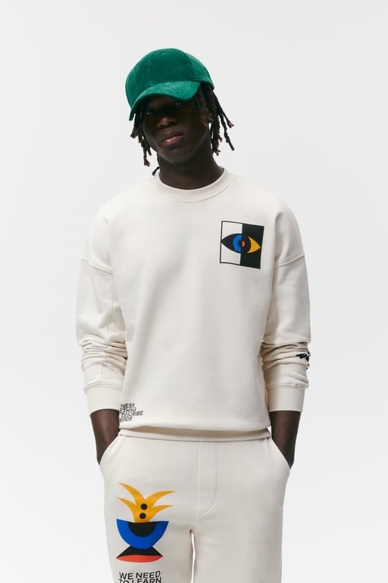 MARCO OGGIAN GRAPHIC SWEATSHIRT