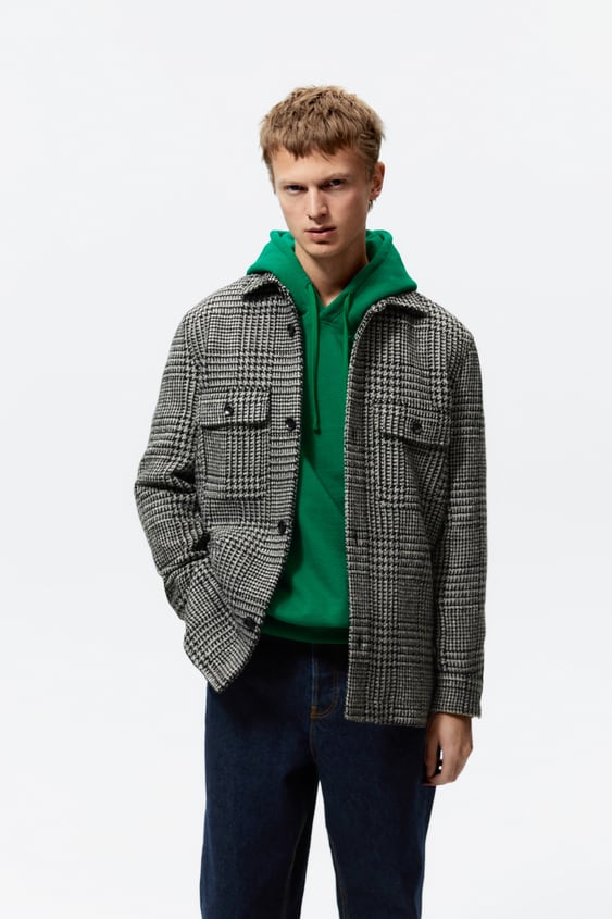 PLAID OVERSHIRT