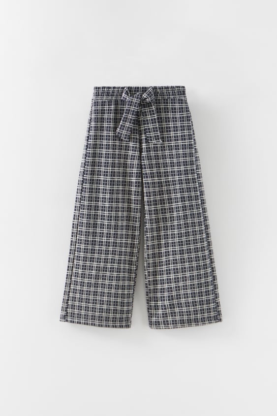 PLAID PANTS