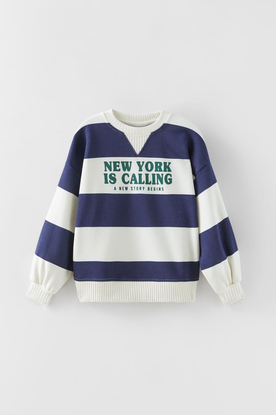 STRIPED SWEATSHIRT