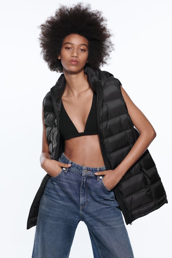 PACKABLE WATER REPELLENT PUFFER VEST
