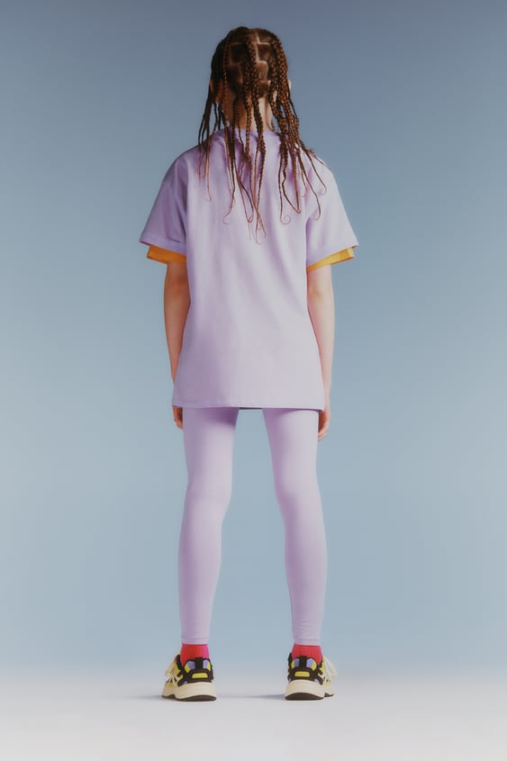 TEXT DETAIL T-SHIRT AND LEGGINGS PACK