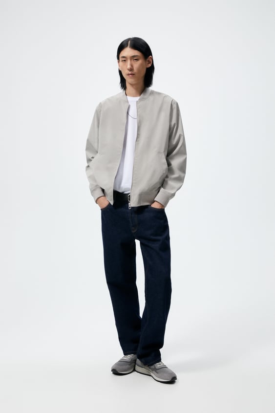 BASIC BOMBER JACKET