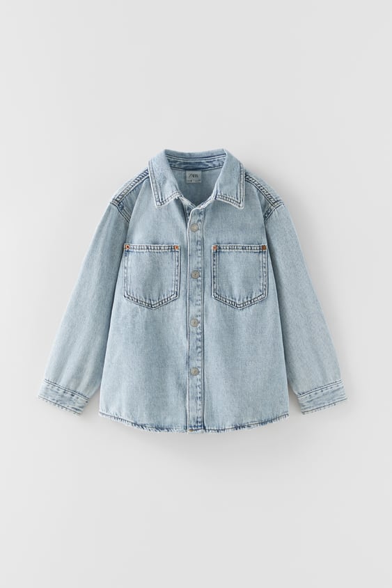 DENIM OVERSHIRT AUTHENTIC WASH