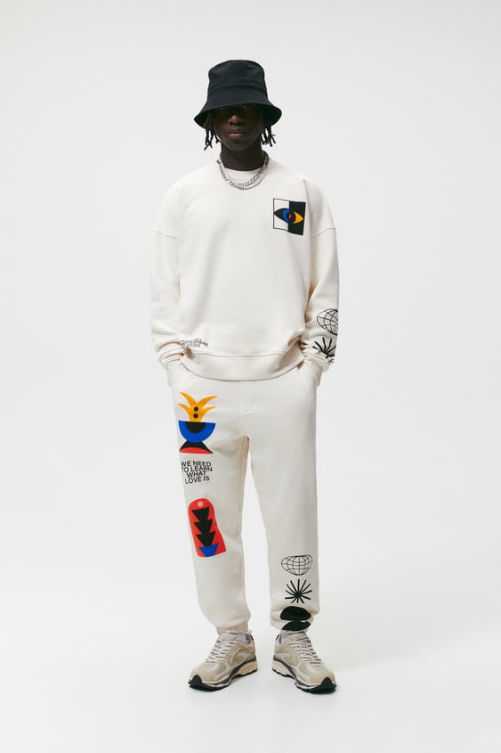 MARCO OGGIAN GRAPHIC PANTS