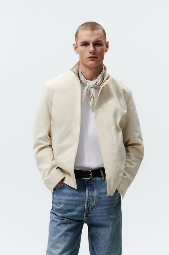 FLAP BOMBER JACKET