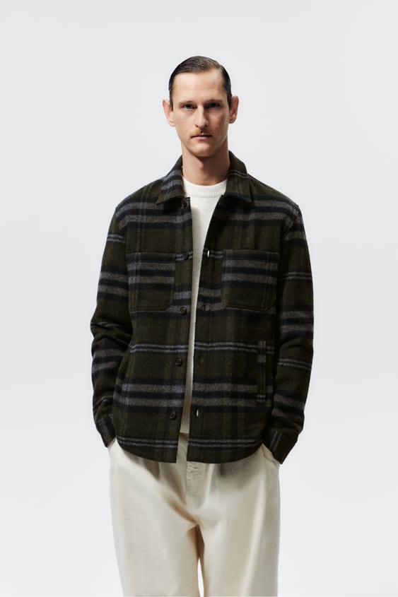 PLAID OVERSHIRT