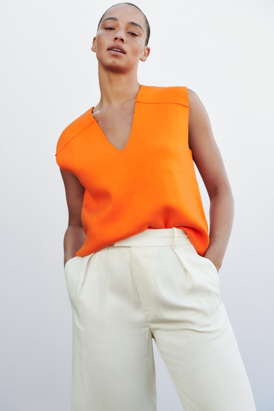 OVERSIZED KNIT VEST