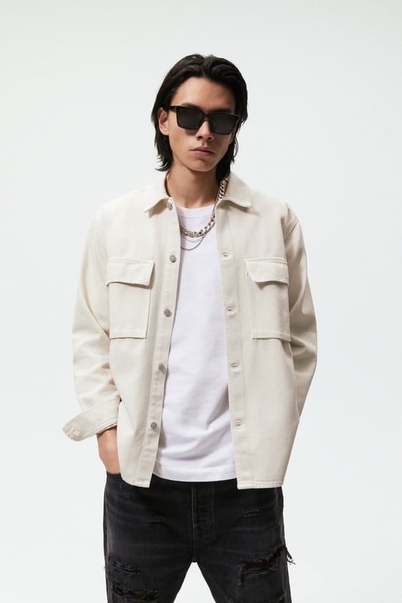 WASHED OVERSHIRT