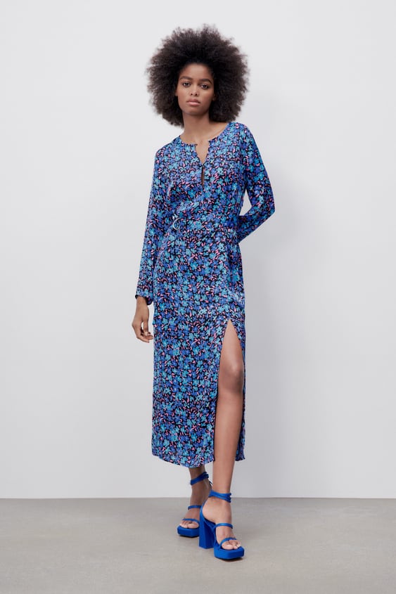 FLORAL PRINT DRESS