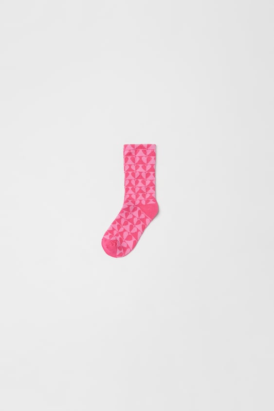 KIDS/ HEART LONG SOCKS
