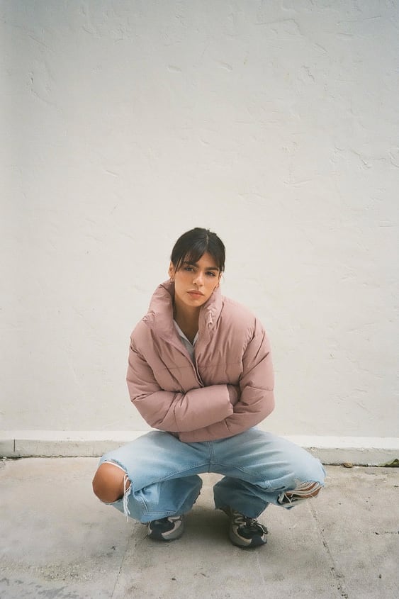 CROP PUFFER JACKET