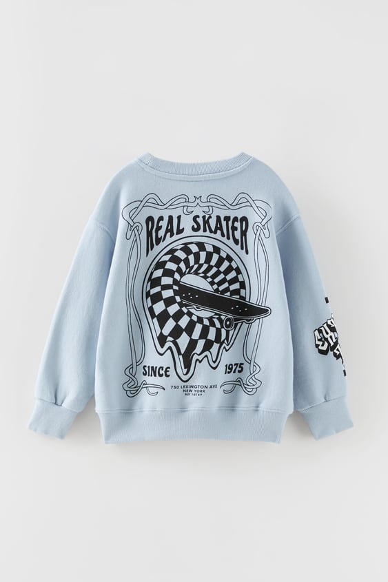 CHECKERBOARD SKATE SWEATSHIRT