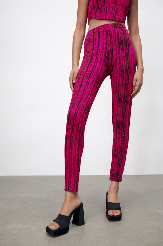 TEXTURED LONG PANTS