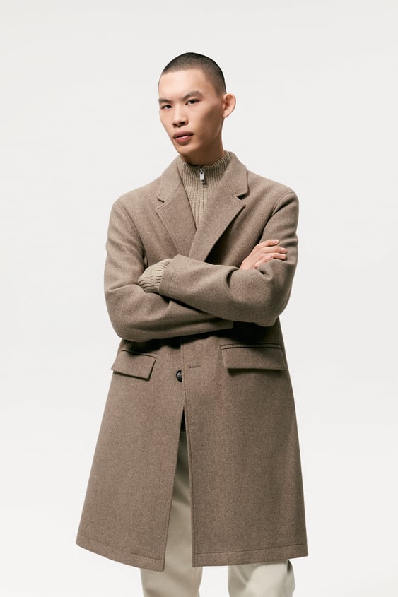 RELAXED FIT COAT