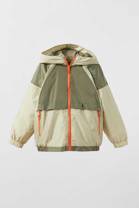 CONTRAST NEON RIPSTOP WINDBREAKER