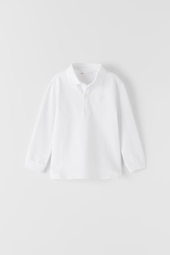 PIQU POLO SHIRT