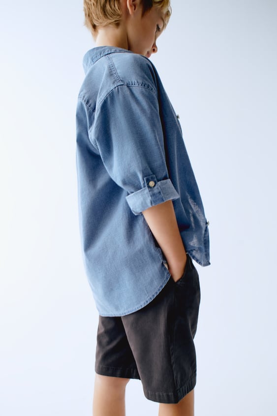 LINEN BLEND SHIRT