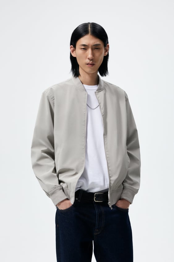 BASIC BOMBER JACKET