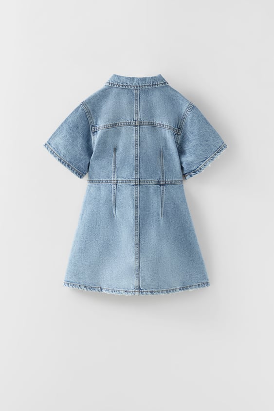 DENIM SHIRT DRESS