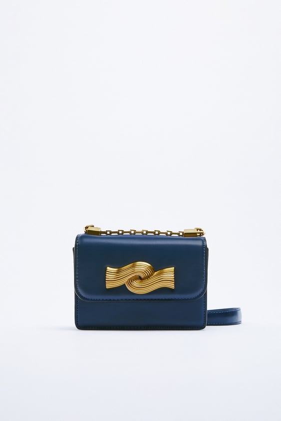 CROSSBODY BAG WITH METAL DETAILS