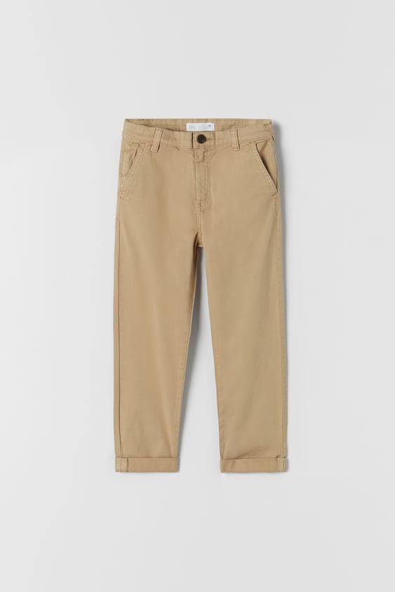 BASIC CHINO PANTS