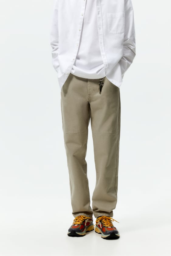 STRAIGHT FIT PANTS